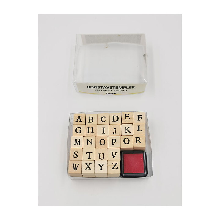 Rubber Stamps Second Hand - Alphabet 
