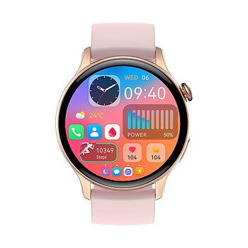 Philippe Palmer Smart Watch LP55 AMOLED Gold/Pink