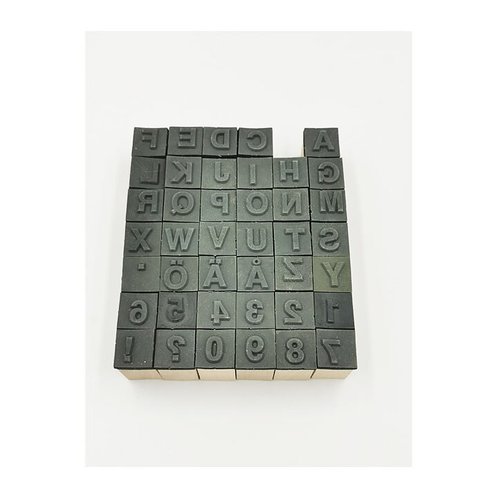 Rubber Stamps Second Hand - Alphabet 