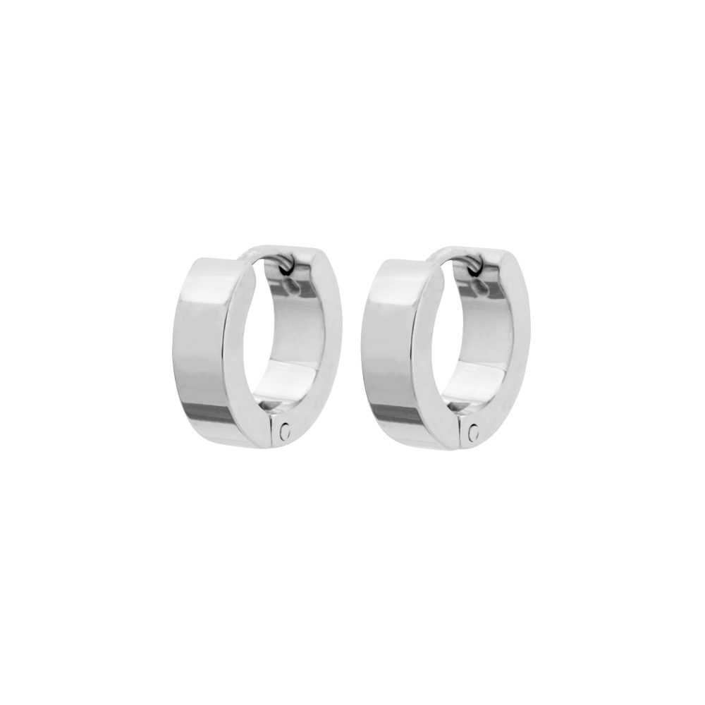 Edblad Fave hoops silver