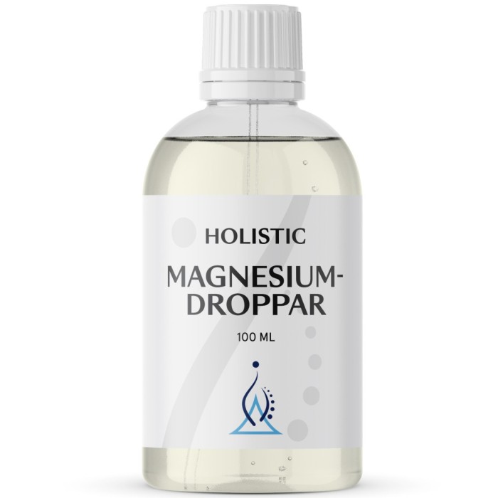 Magnesiumdroppar, 100 ml, Holistic