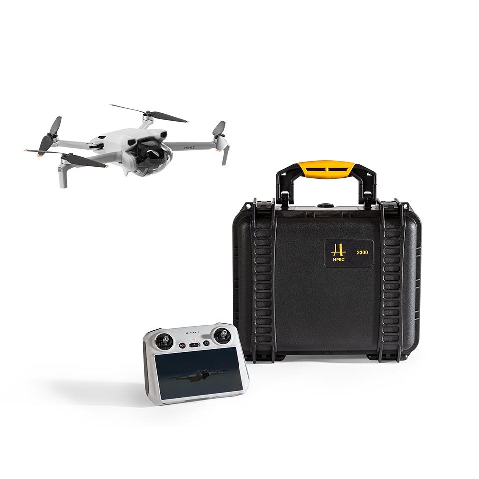 Drönarväska - Dji Mini 3 Pro / Mini 3 + RC Smart eller RC-N1 Kontroll - 2