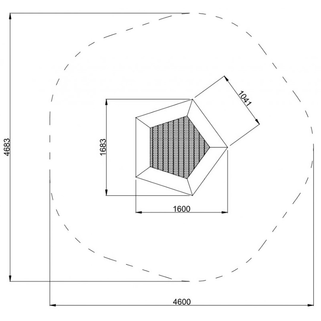 Trampoline PENTO 1 - 2