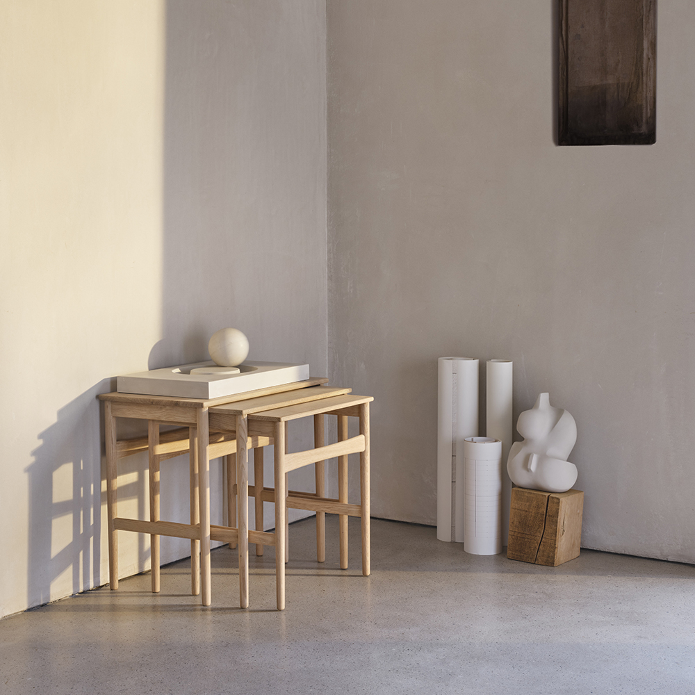 CH004 Nesting Tables - Carl Hansen & Søn - 4
