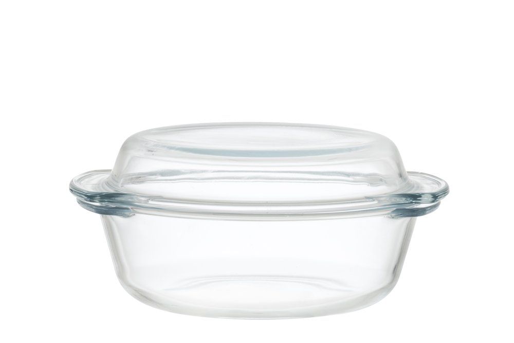 Grytform av glas 1,7 L