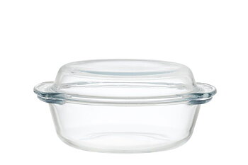 Grytform av glas 1,7 L