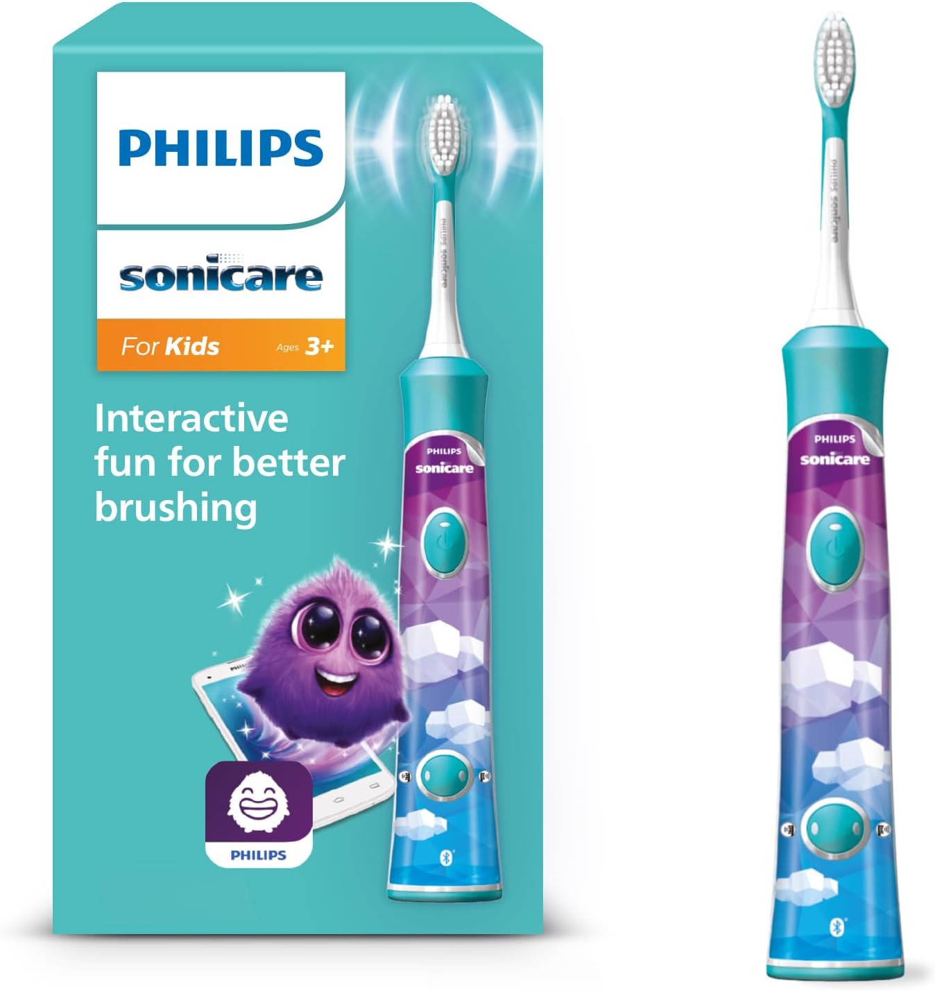 Philips Sonicare For Kids Sonisk eltandborste HX6322/04