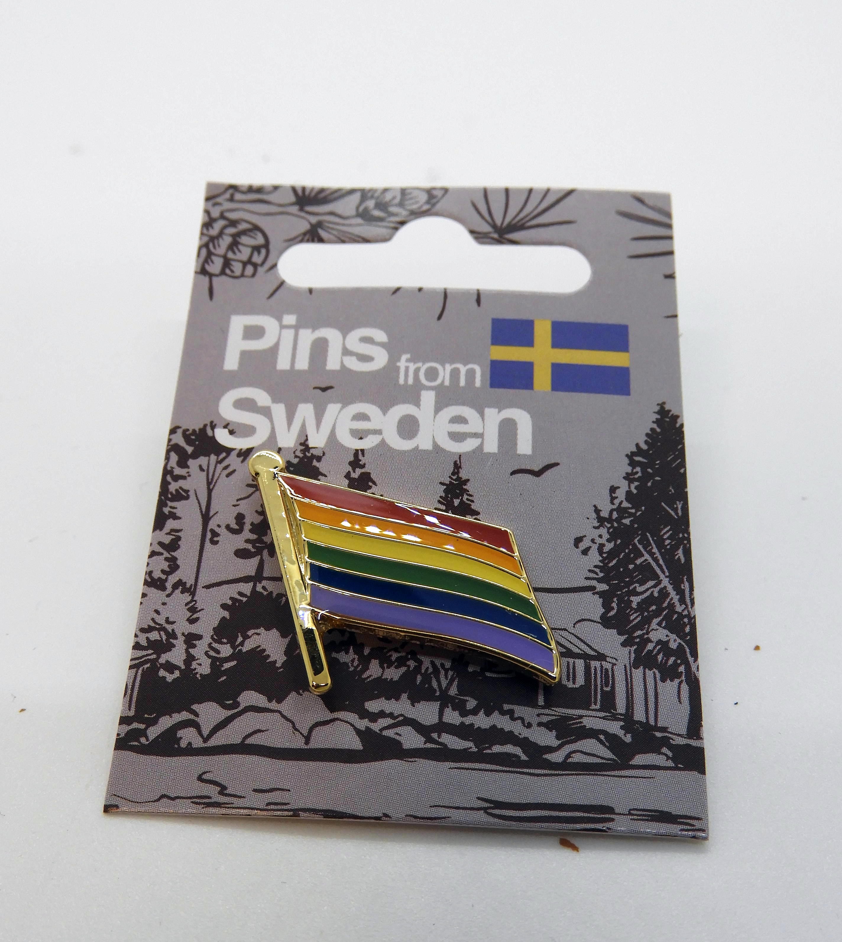 Pin Pride flagga - 2