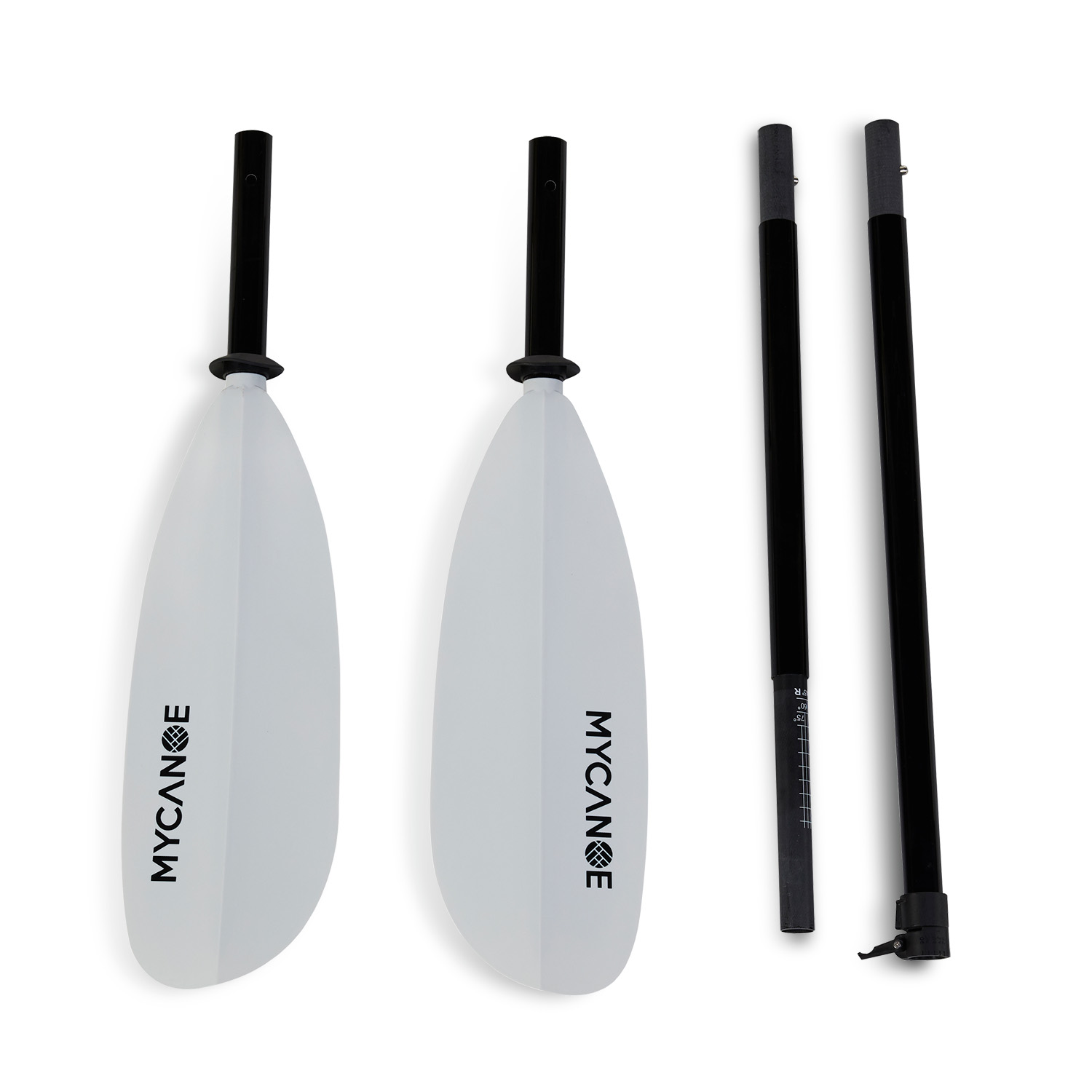 MyCanoe Dubbelpaddel, monterbar 4 delar - 4