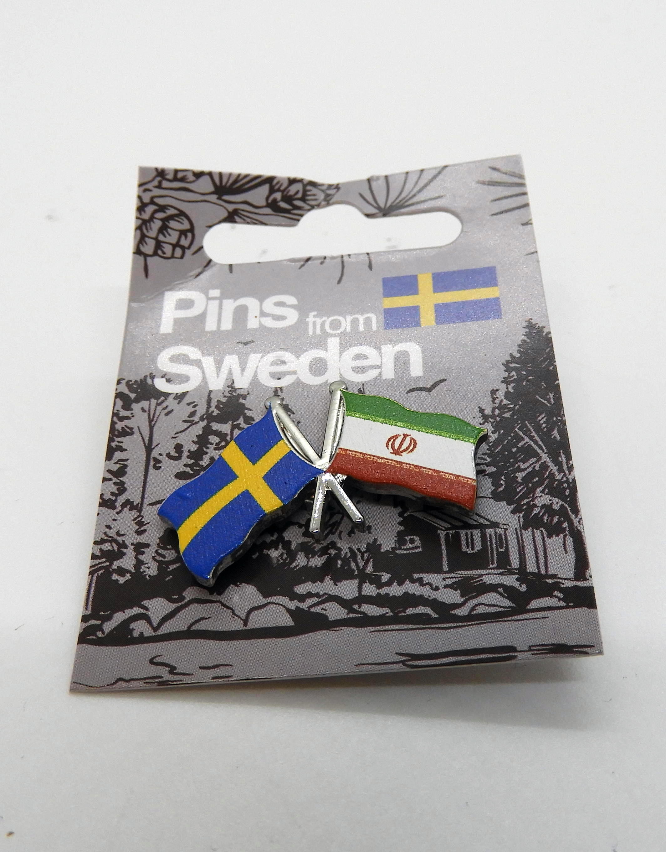 Pin Sverige/Iran - 2