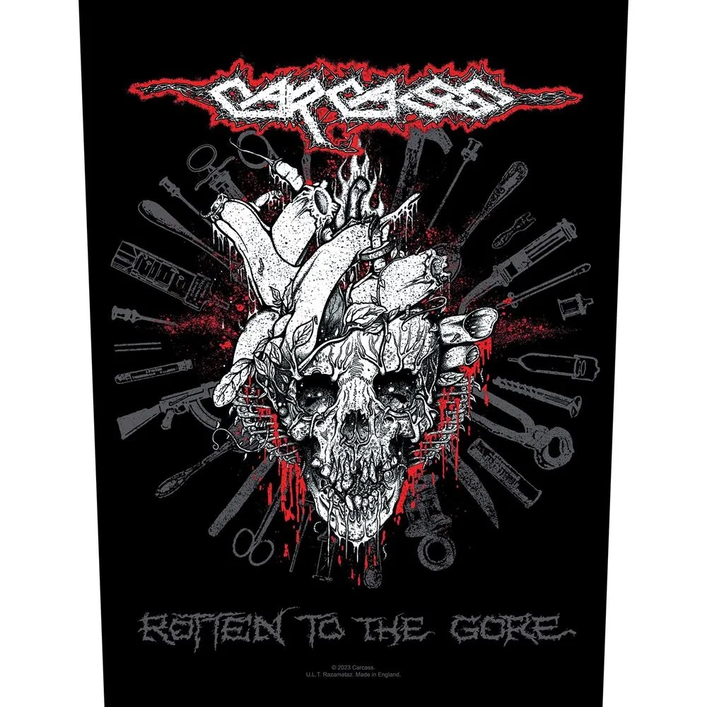 Carcass Rotten To The Gore Backpatch