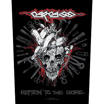 Carcass Rotten To The Gore Backpatch
