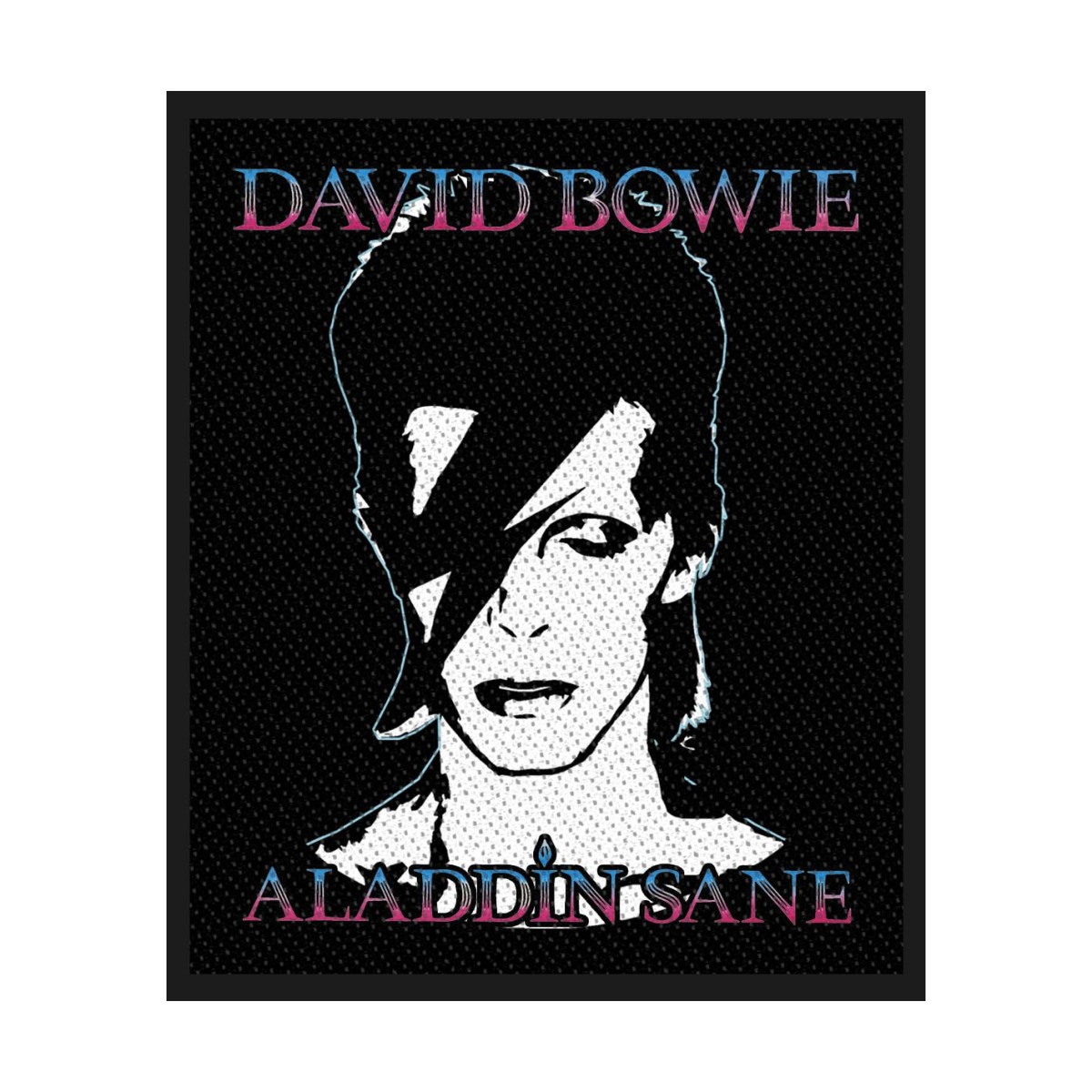 David Bowie Aladdin Sane Patch