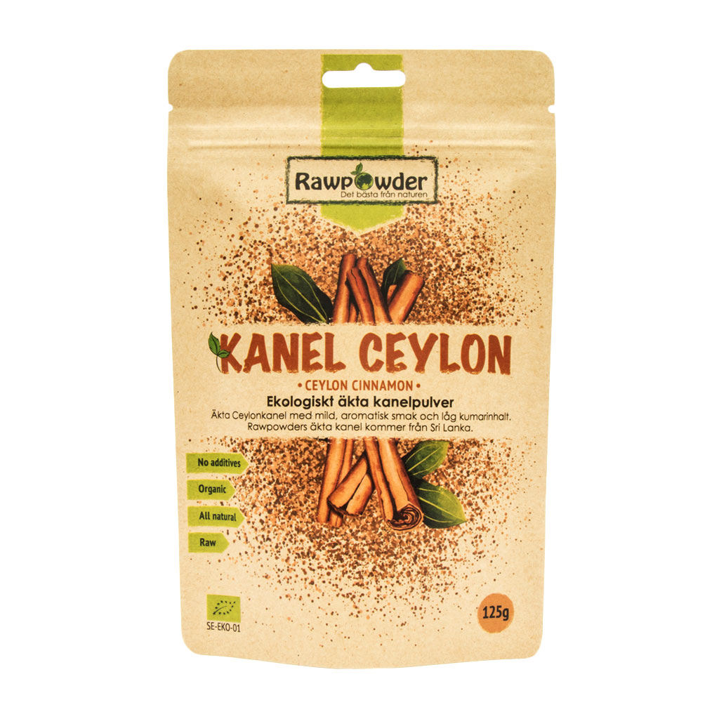 Kanel Ceylon mald 125g - Rawpowder