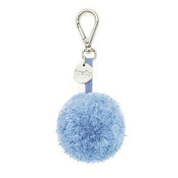 Reflekterande Pom Pom - Baby Blue