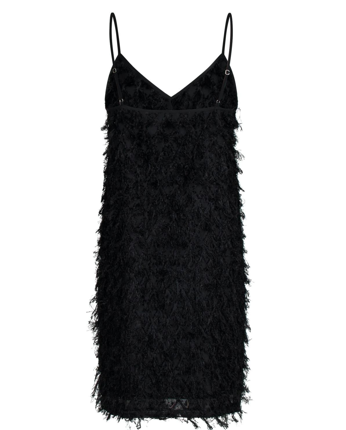 Neo Noir Lilja Fringe Dress, Black - 2