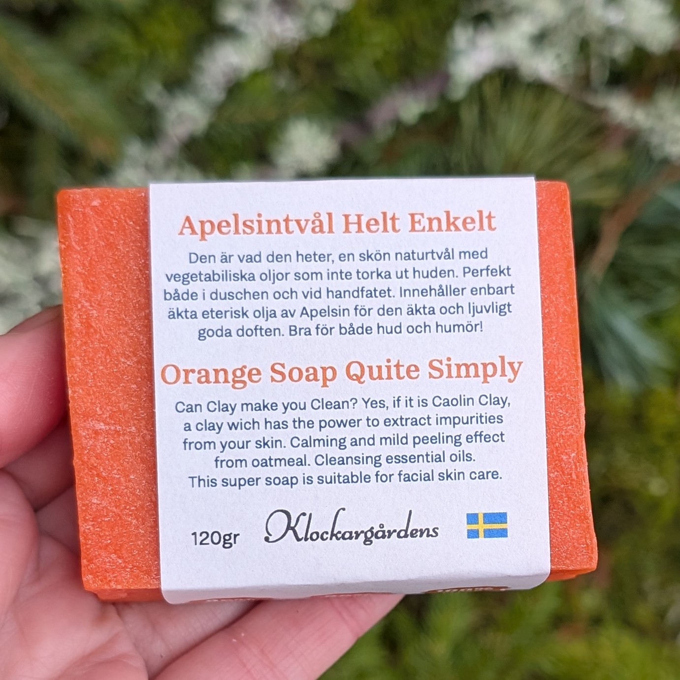 Apelsintvål Helt Enkelt - Naturtvål