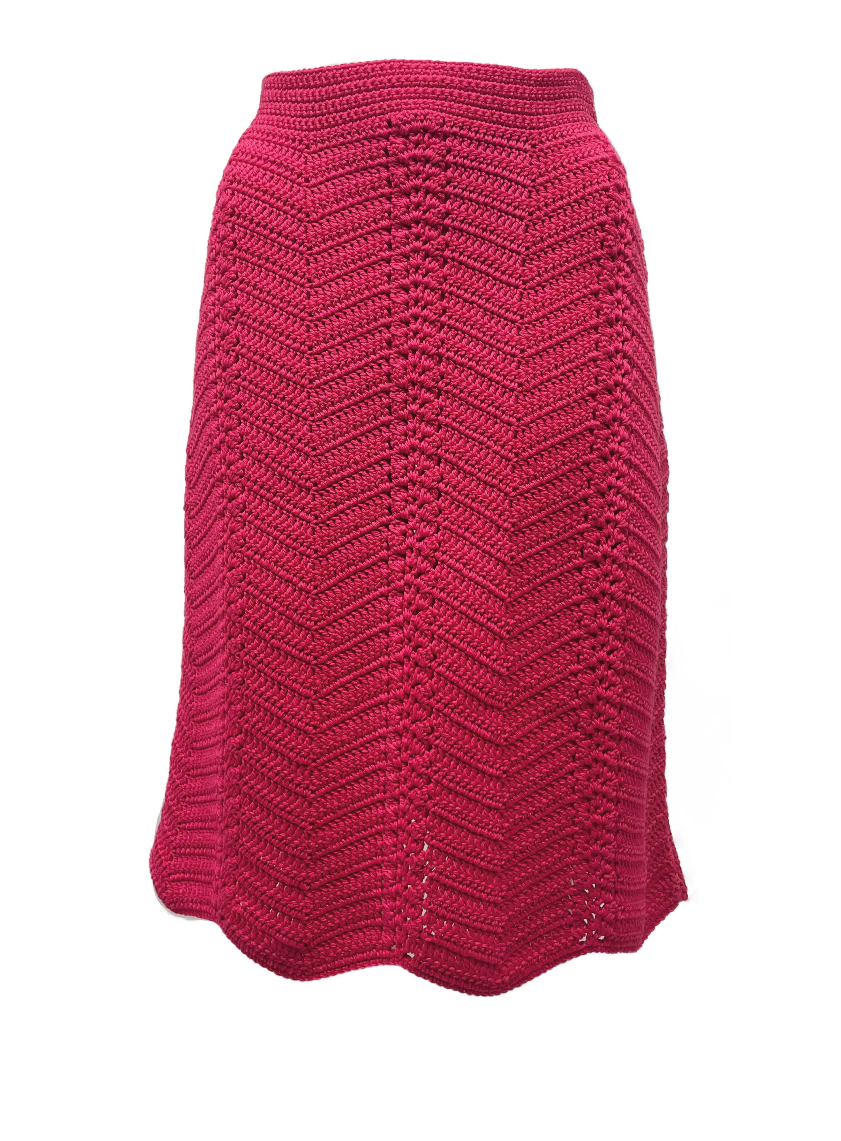 Rose Crochet Lace Skirt