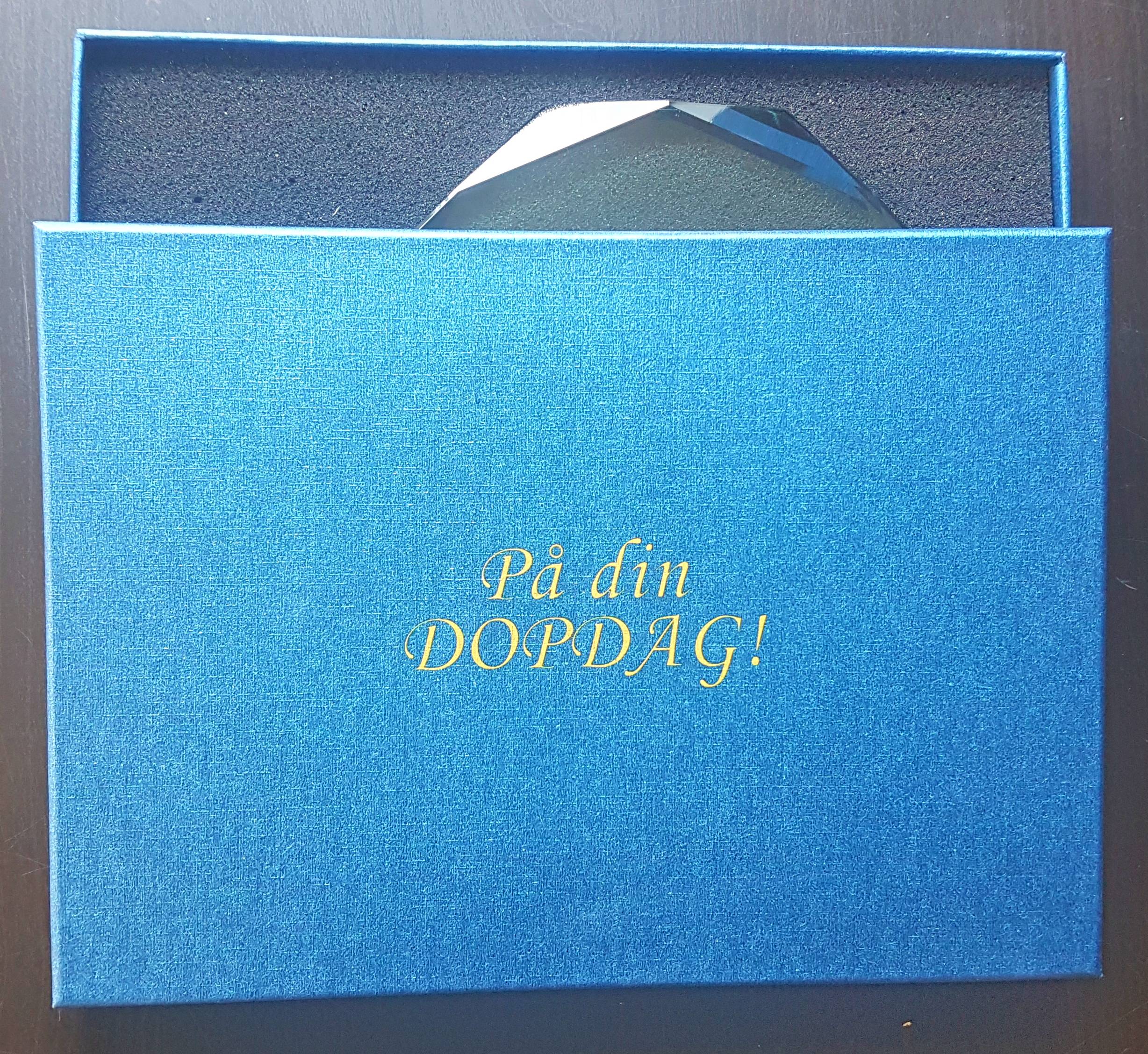 Present nyfödd/namngivning  (150x150x12mm) - 2