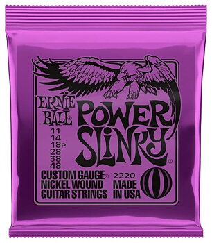 Ernie Ball Power Slinky Strängset - 2220  Elgitarr 011-048