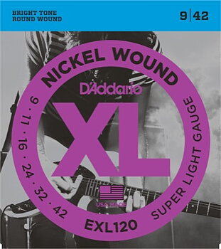 D'Addario Fretted EXL120 Elgitarr 009 - 042