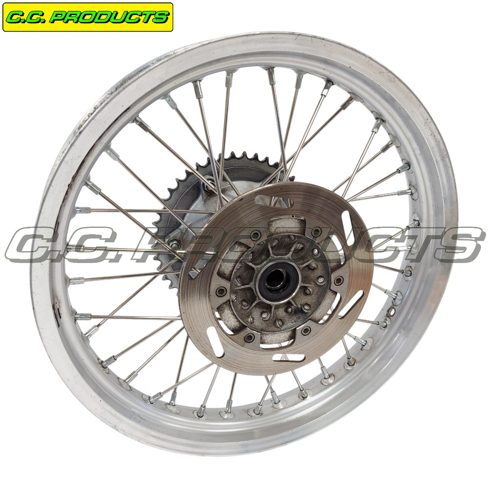 Spoke and nipple Yamaha TT 600 R 18x2,50 97-01 Rear wheel - 3