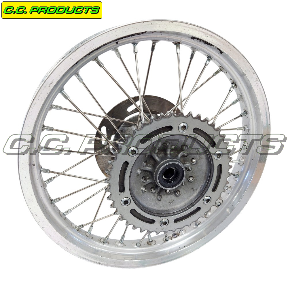 Spoke and nipple Yamaha TT 600 S 18x2,50 93-95 Rear wheel - 2