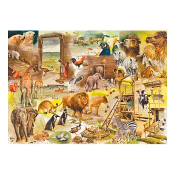Bygga Noaks Ark 1000 Bitar Jumbo