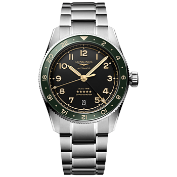 L3.802.4.63.6 Longines Spirit Zulu Time 39 grön