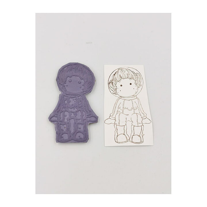 Magnolia Cling Stamps Second Hand - Astronaut Tilda WT11