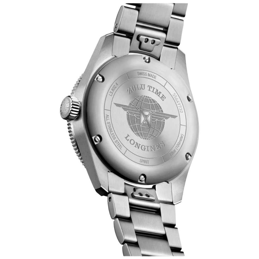 L3.802.4.53.6 Longines Spirit Zulu Time 39 svart