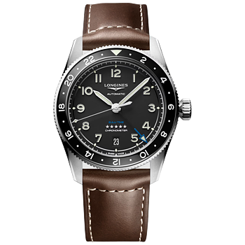 L3.802.4.53.2 Longines Spirit Zulu Time 39 svart
