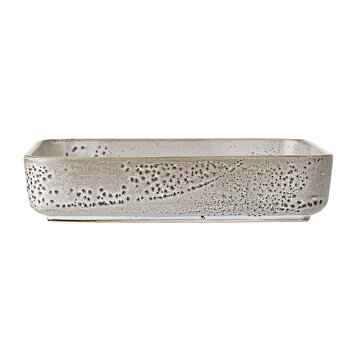 SERVERINGSFAT - BEIGE/NATUR