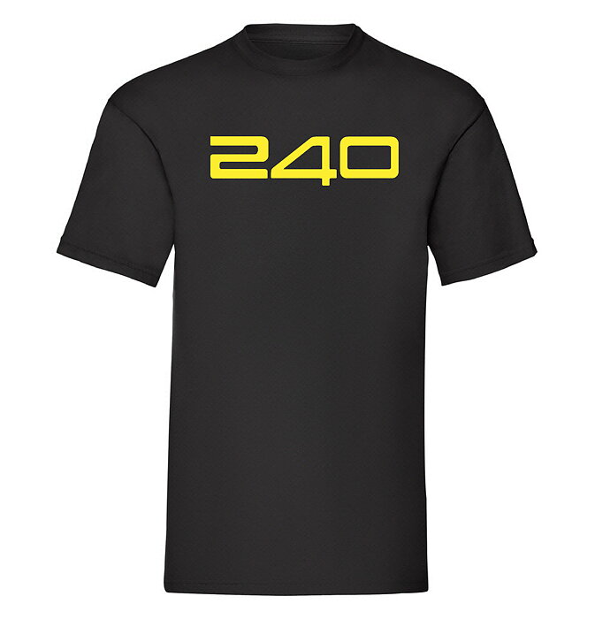 T-Shirt "240" -Svart