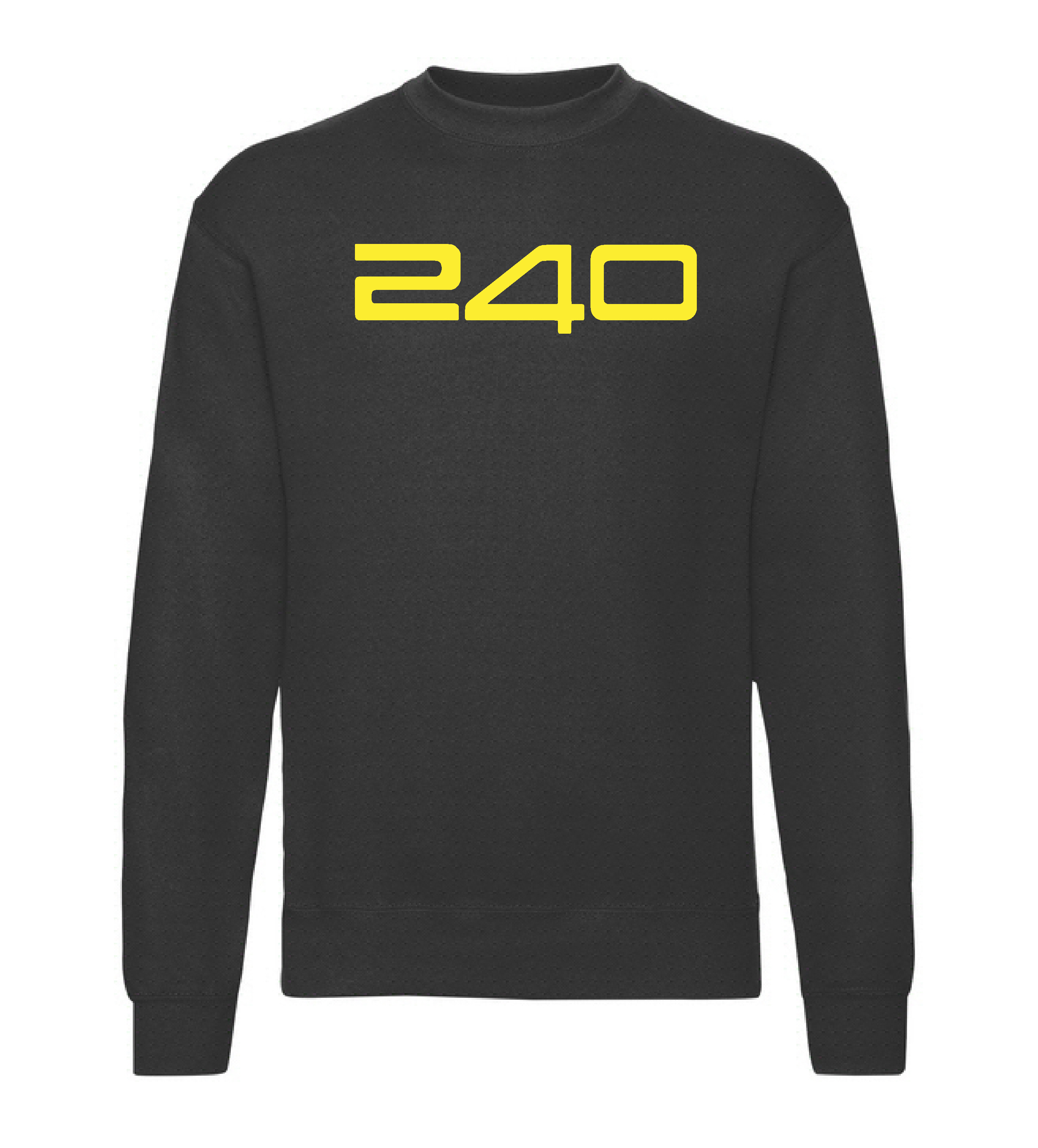 Sweatshirt "240" -Svart