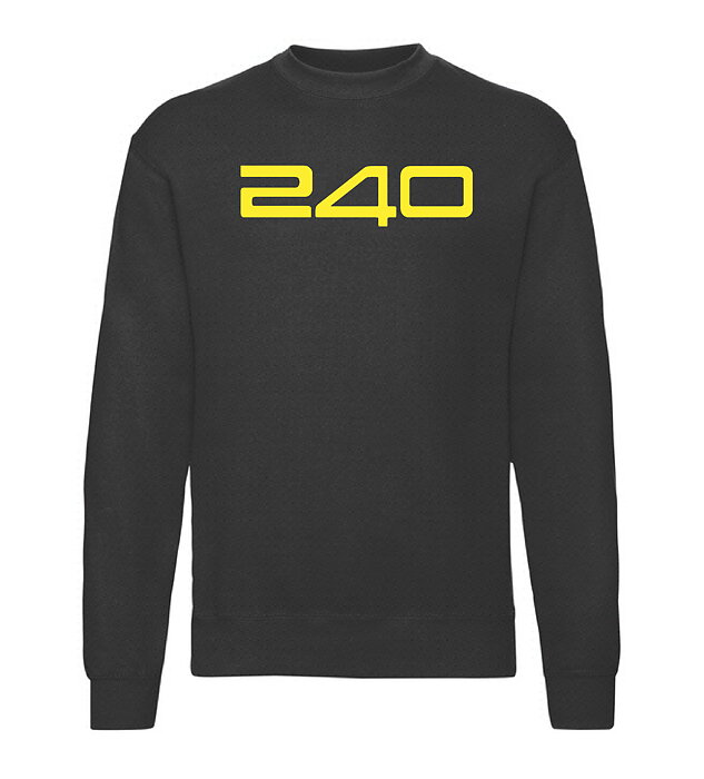 Sweatshirt "240" -Svart
