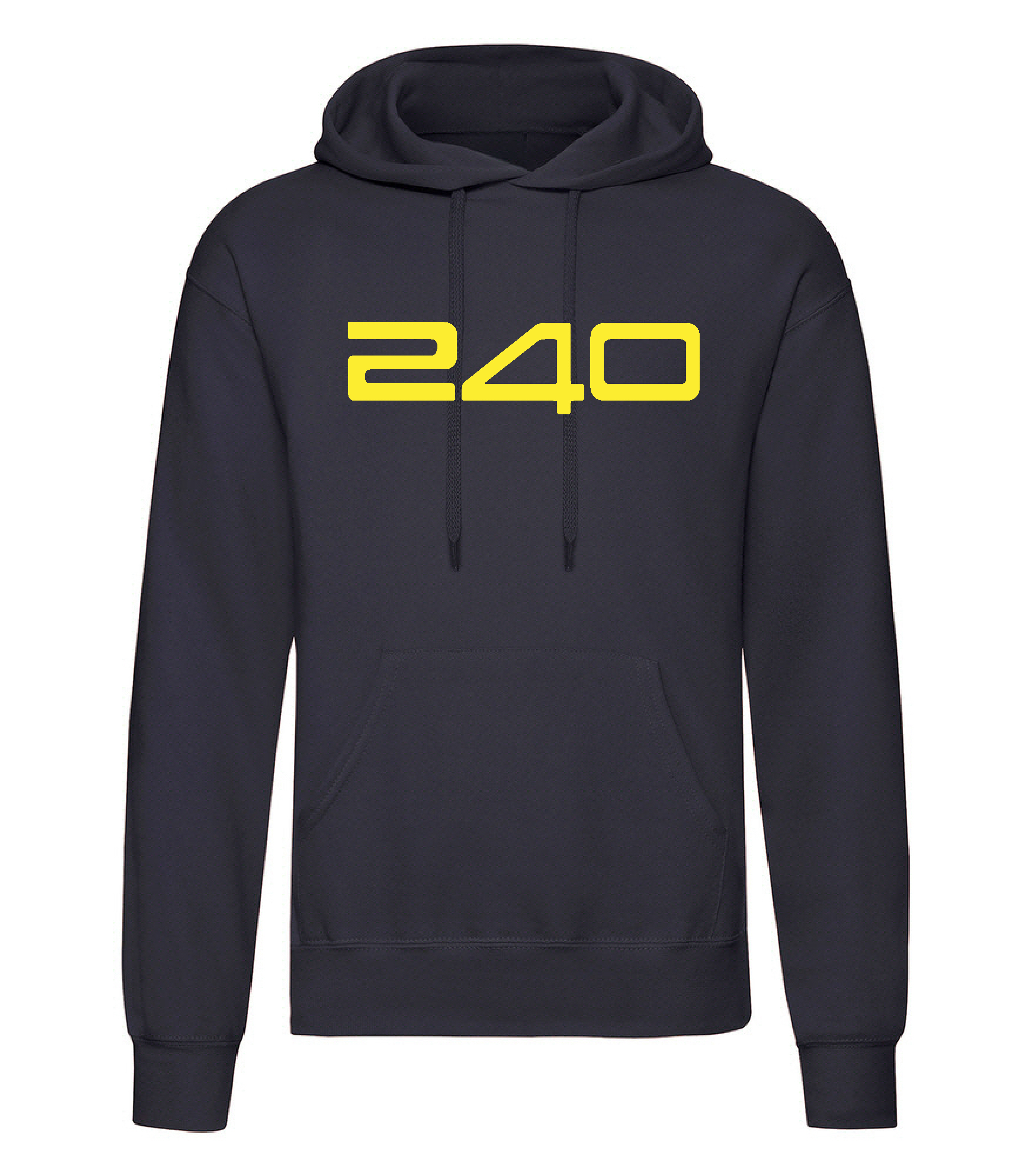 Huvtröja "240"-Svart