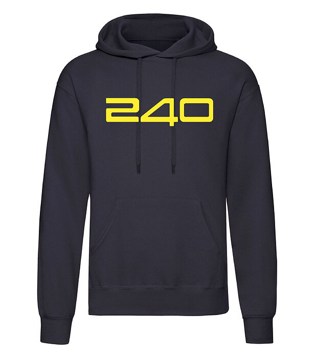 Huvtröja "240"-Svart