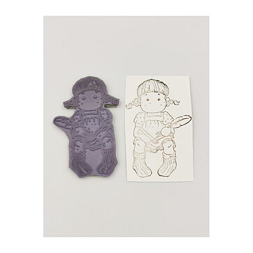 Magnolia Cling Stamps Second Hand - Tilda Writing Diary RC10