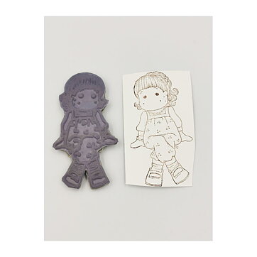 Magnolia Cling Stamps Second Hand - Dinner Tilda AY09