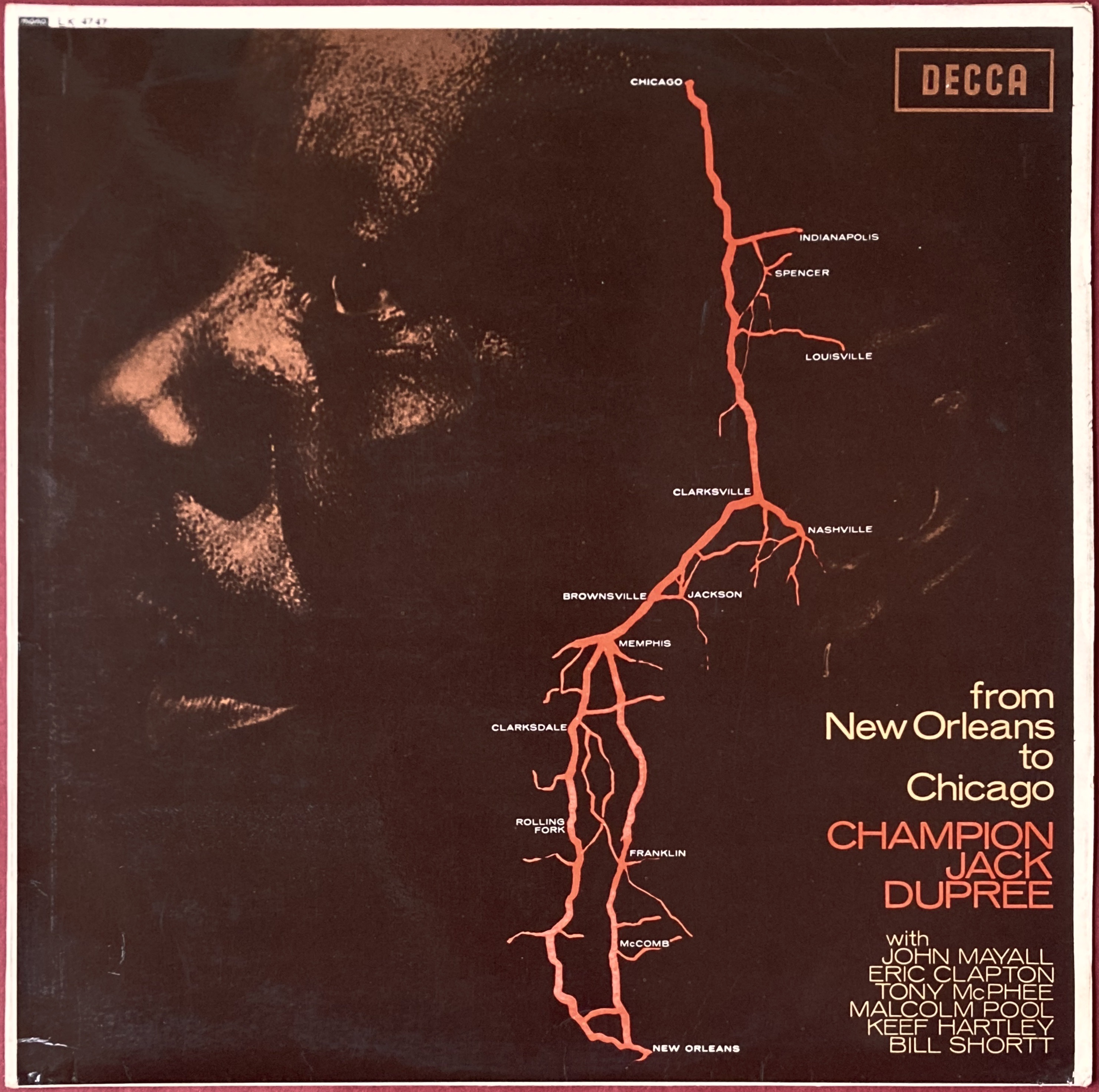 CHAMPION JACK DUPREE - From New Orleans to Chicago orig LP 1966 - 2
