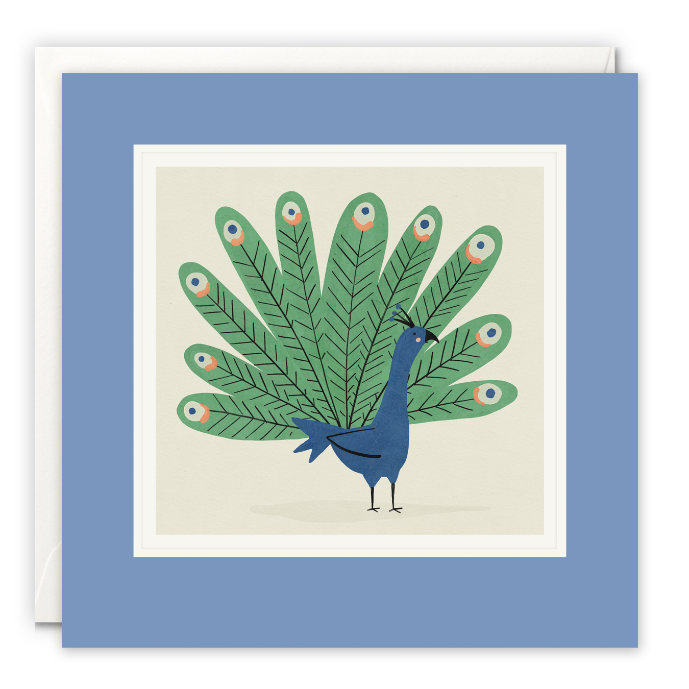 Peacock Paintworks Card
