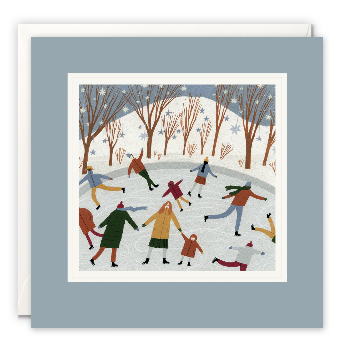 The Skating Rink Paintworks Card