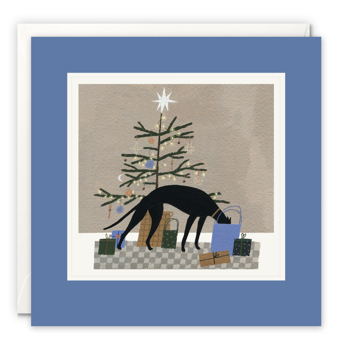 Inspector of Presents Paintworks Card