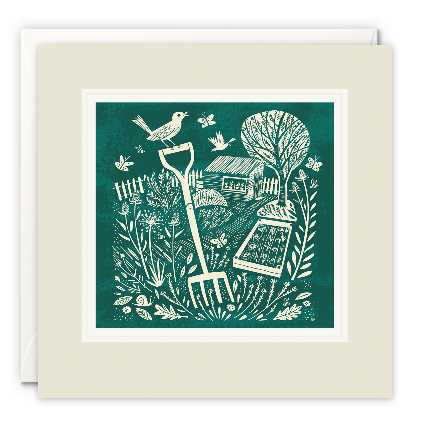 Garden Fork Paintworks Card