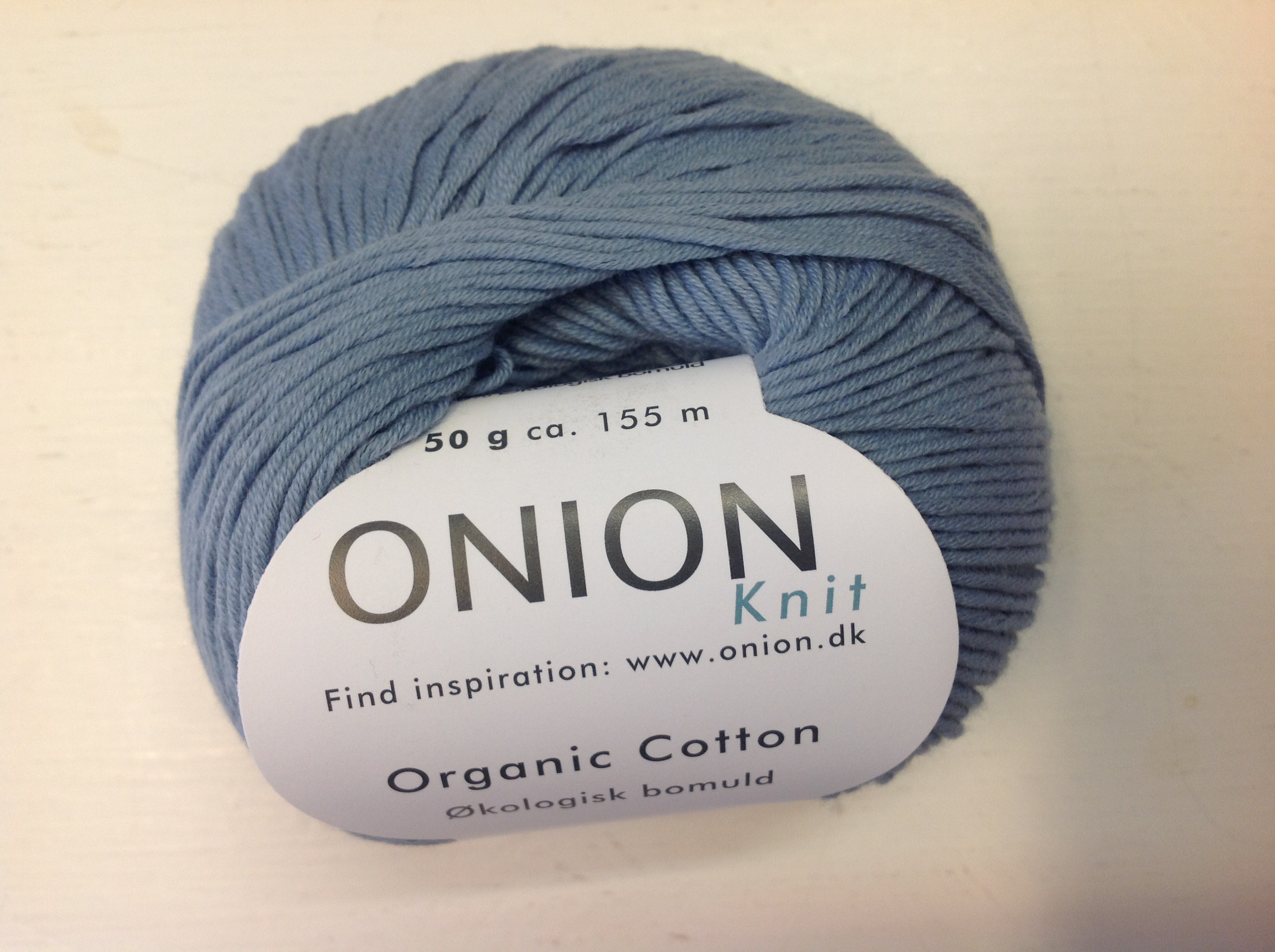 Organic Cotton, 110 Mild Blå