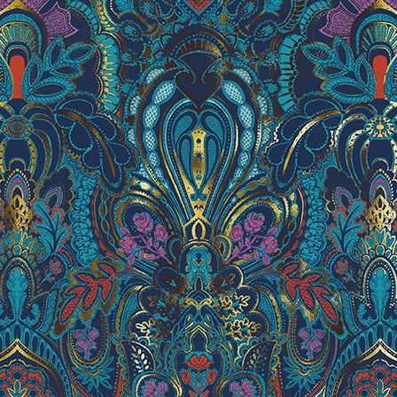 Damask Dangereuse, Greeting Card