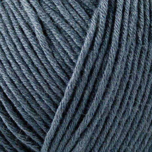 Organic Cotton, 122 Mörk Grå
