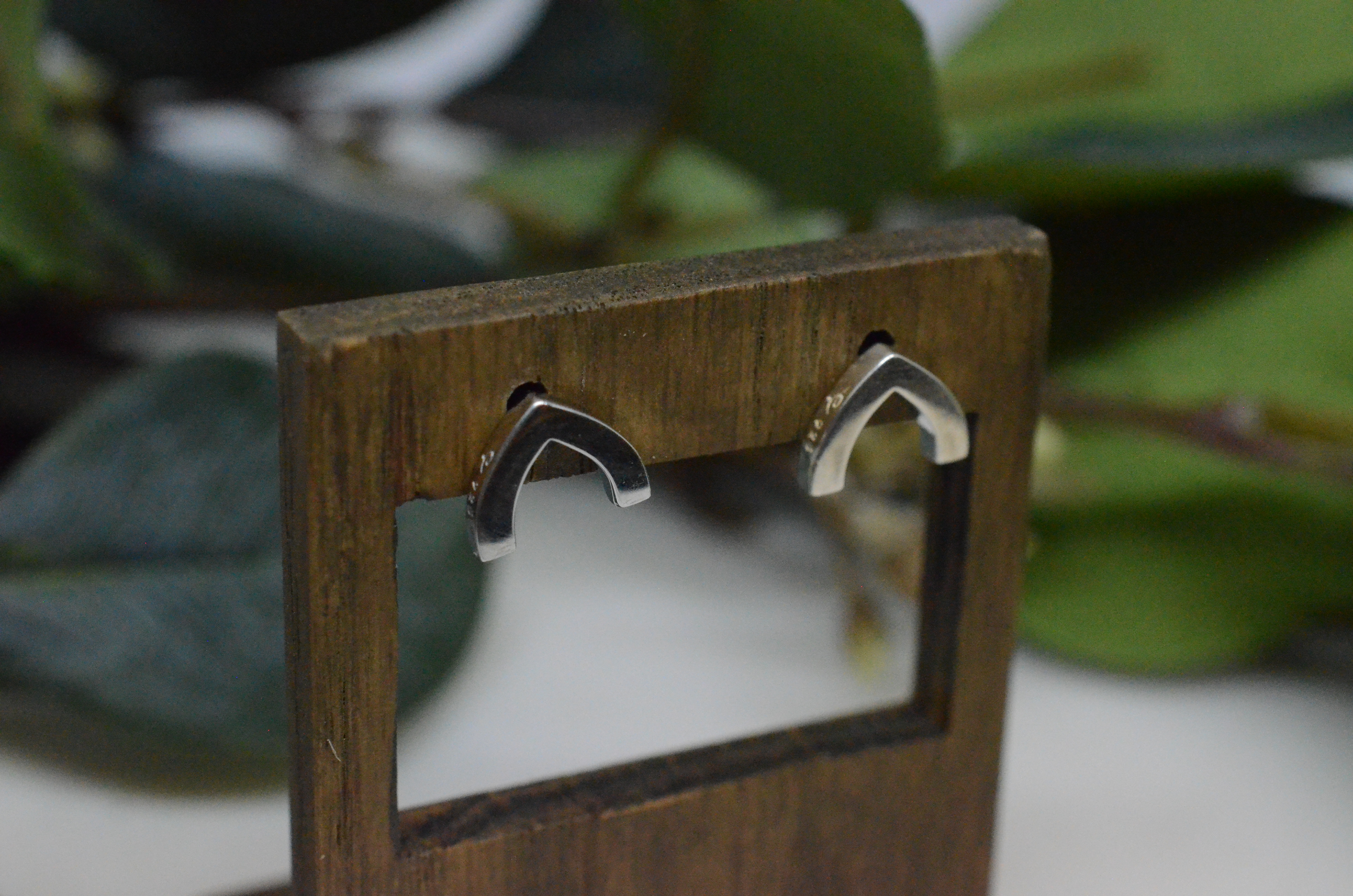 Skanshage, silver earrings - 2