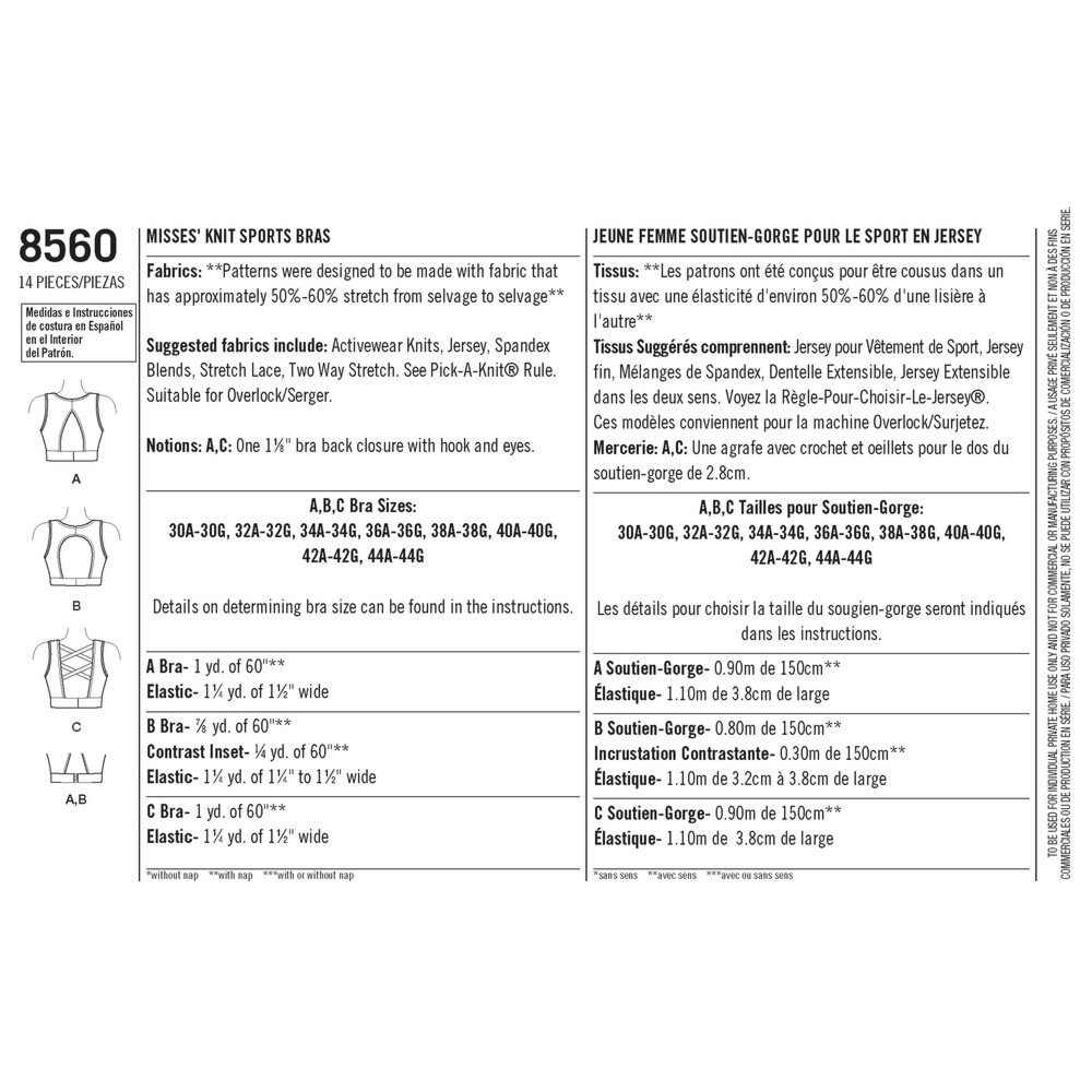 SIMPLICITY - 8560 - 3